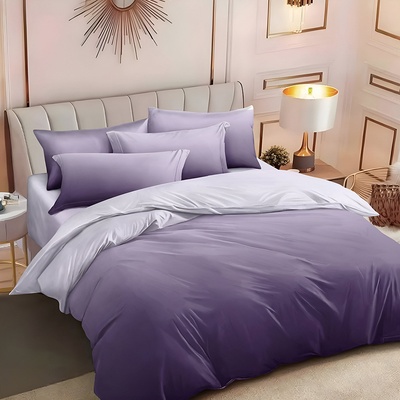 EmonaMall Двулицево спално бельо EmonaMall, 6 части - Модел S18060 (S18060-66666d)