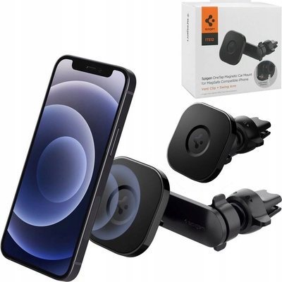 Spigen OneTap Magnetic Car Mount Vent for MagSafe ACP02617 – Zboží Živě