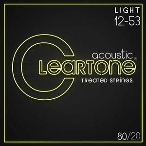 Cleartone 80/20 Bronze Light 12-53 Струни за акустична китара (7612)