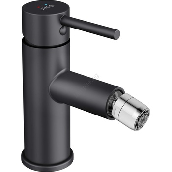 Jika h3412f17161101 - Биде смесител mio 14, 7 см матово черен (lf0064)