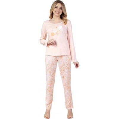 Regina dámske pyžamo 672 peach