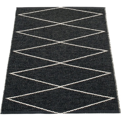 Pappelina Черен килим за открито и закрито 70x100 cm Max Black - Pappelina (MXX710)