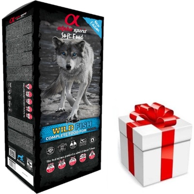 Alpha Spirit Kompletné suché mäkké krmivo Wild Fish 9 kg