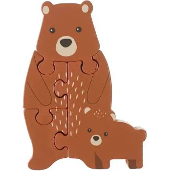 Orange Tree Toys Дървен Пъзел " Мечета" - Woodland Animals (OTT06258)