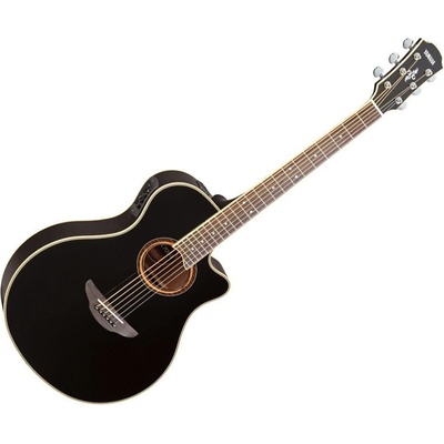 Yamaha APX 700II BL Black Електро-акустична китара Джъмбо