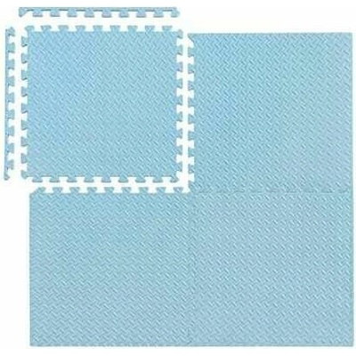 Pepita Veľká veľkosť Premium Sponge Puzzle 120x120cm 4ks 60x60 cm modrá