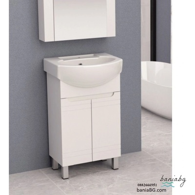 Inter Ceramic Долен стоящ pvc шкаф за баня icp 5044 new