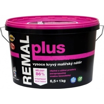 BARVY A LAKY HOSTIVAŘ REMAL PLUS interiérová barva bílá 6,5 kg + 1 kg