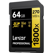 Lexar SDXC UHS-II 64 GB LSD1800064G-BNNNG