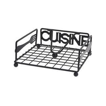 Практичен и издръжлив салфетник с тежест 18х18х7см (02-21425)