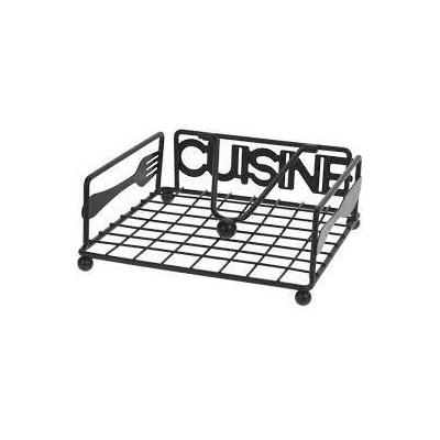 Практичен и издръжлив салфетник с тежест 18х18х7см (02-21425)