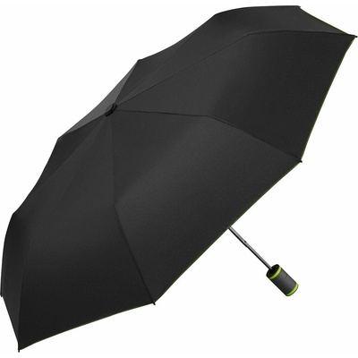 Fare deštník s automatickým otevíráním Mini Style černá / limetková