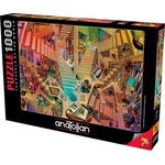 Anatolian Пъзел Anatolian от 1000 части - Библиотека (P1135)