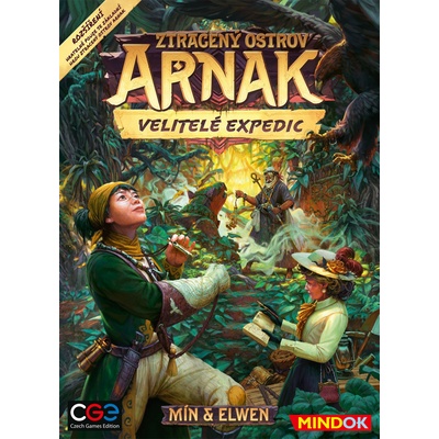 Mindok Ztracený ostrov Arnak Velitelé expedic + promo karty