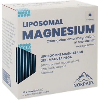 Nordaid Liposomal Magnesium 200 mg | Magnesium Citrate & Malate [30 x 10 мл] Манго