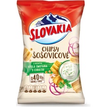 Slovakia Šošovicové chipsy kyslá smotana s cibuľkou