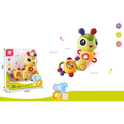 Armtoys БЕБЕШКА МУЗИКАЛНА ИГРАЧКА ГЪСЕНИЦА