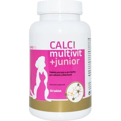 CALCImultivit+junior tablety pro psy a kočky 50 tbl