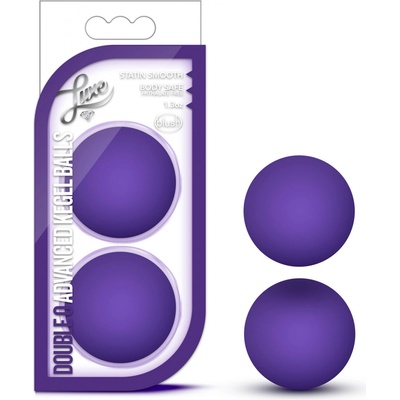 Blush Luxe Double O Kegelballs 40g Purple