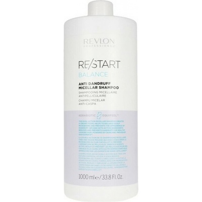 Revlon Restart Balance Antidandruff Micellar Shampoo 1000 ml