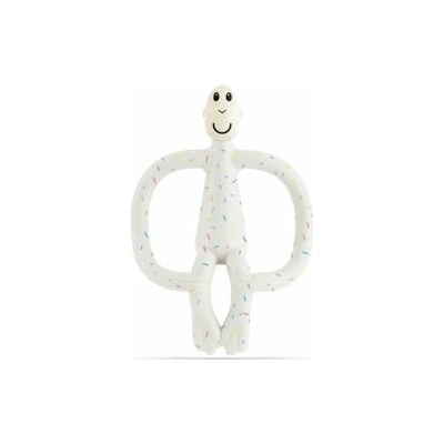 Matchstick Monkey hryzadlo a zubná kefka Confetti cream