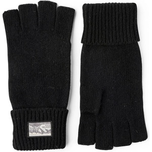 Hestra Ръкавици Hestra Raggwool Half Finger Gloves - Black - размер 6 (EU) (202-7116-0211)