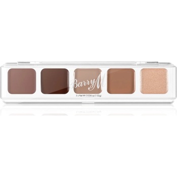 Barry M Mini Palette кремообразни сенки за очи цвят The Nudes 5, 1 гр