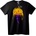 NOONEBRAND Тениска Хелоуин Тиква Вещица - XS, Black