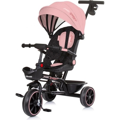 Chipolino Триколка със сенник Chipolino - Max Sport, розова пудра (TRKMS02605PP)