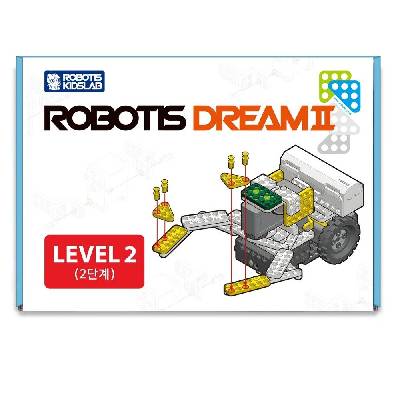 Комплект за роботика DREAM II Level 2, програмируем, с образователна цел, изисква части от комплект ROBOTIS DREAM II Level 1, 8+ (901-0037-201)