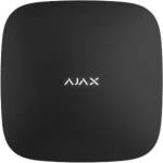 Ajax Systems 38240.108. BL1 Hub 2 Jeweller (4G) - панел за управление на алармата с фотографска верификация на алармите (2xSIM, 4G, Ethernet) - черен (38240.108.BL1)