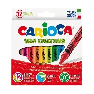 CARIOCA - Комплект восъчни пастели - 12 цвята (42365_1)