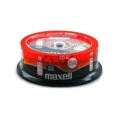 Maxell CD-R Music XL-II MAXELL, 700MB, 80 min, 25 бр (ML-DC-CDRMUS-25)