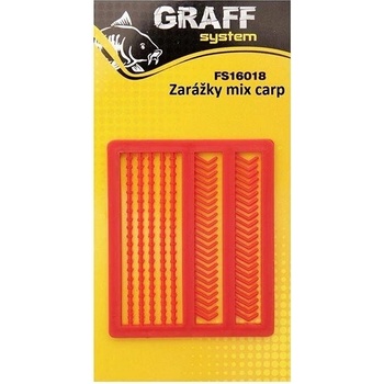Graff System Zarážky Mix Carp Červená