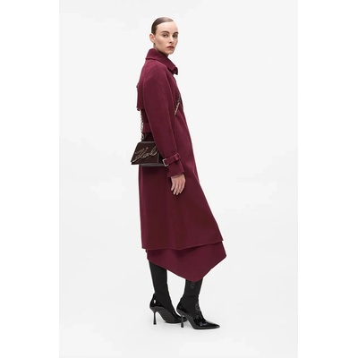 Кожена чанта Karl Lagerfeld K/SIGNATURE (A4W30033)