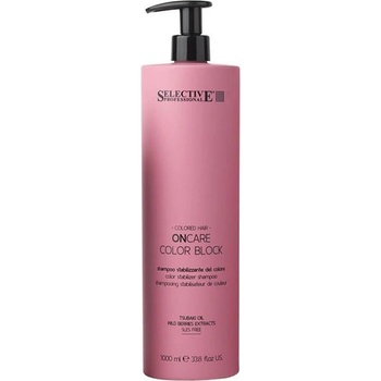Selective Professional Подхранващ шампоан за запазване цвета на боядисаната коса Selective ON Care Color Block Shampoo 1000ml