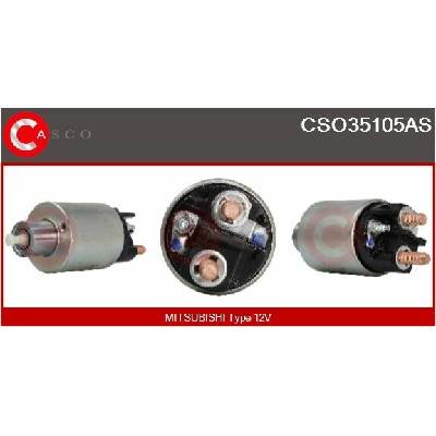 Elektromagnetický spínač, startér CASCO CSO35105AS