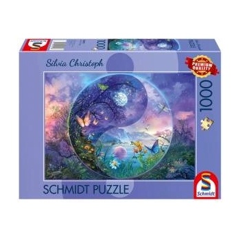 Schmidt Spiele Silvia Christoph: Yin & Yang Fantastische Insektenwelt (1000 Teile)