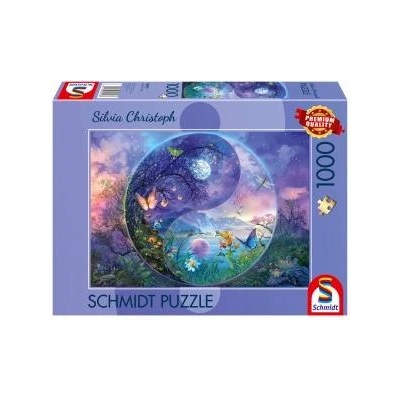 Schmidt Spiele Silvia Christoph: Yin & Yang Fantastische Insektenwelt (1000 Teile)