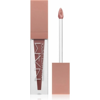 NAM Iconic Matte Lipstick matná hydratační tekutá rtěnka 8 Toffee 3,5 ml