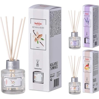 Bolsius Sensilight Diffuser Vanilla Lavender Mango vonná stébla mix 30 ml