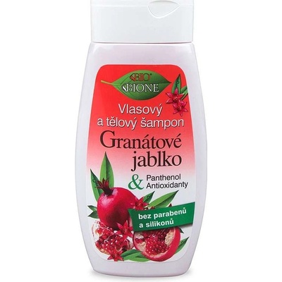 BC Bione Vlasový a telový šampón Granátové jablko 260 ml