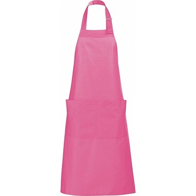 Sol's Dlouhá zástěra Gala se dvěmi kapsami Růžová L990