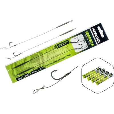 Mivardi Návazec Classic Boilie Rig Easy Camo s očkem vel.4 2 ks – Zboží Dáma