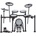 Roland VQD106PADS Black Комплект електронни барабани (VQD106PADS KIT)