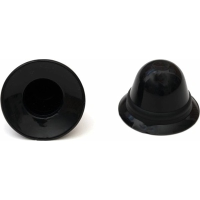 Super Silicone Nipple Suckers černé silikonové přísavky na bradavky – Zboží Dáma