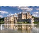 Calvendo Castles of Kent and Sussex (Wall Calendar 2026 DIN A3 landscape), CALVENDO 12 Month Wall Calendar | Calvendo, David Ireland