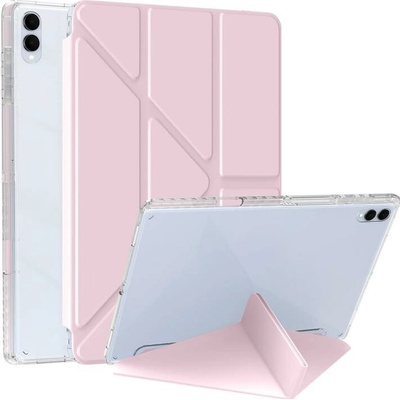 Vsetkonamobil 128736 CRYSTAL Zaklápací obal pre Samsung Galaxy Tab S11 Ultra svetloružový