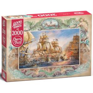 Cherry Pazzi Пъзел Cherry Pazzi от 2000 части - Морска битка (50026)