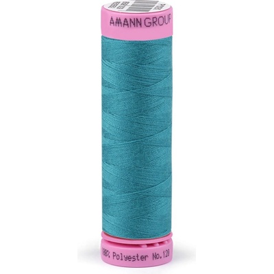 Prima-obchod Polyesterové nitě návin 100 m Aspo Amann, barva 1440 blue zirkon